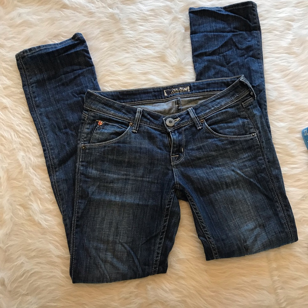 Hudson straight leg jean size 26
